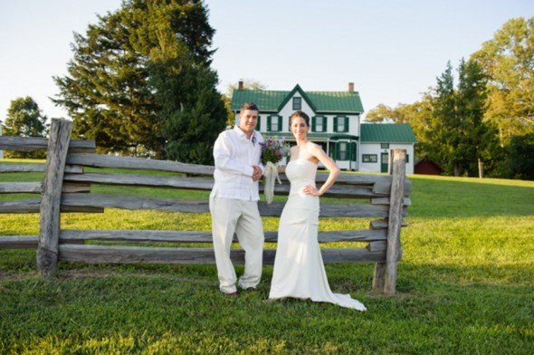 Eco-friendly Farm Wedding: Lindsey + Beto