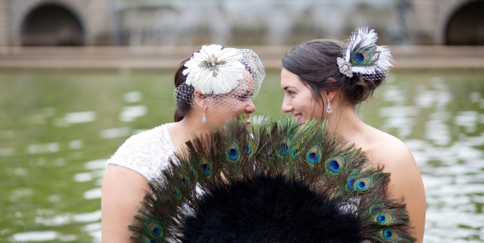 Bianca + Rosies Peacock Wedding