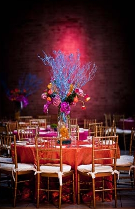 Colorful, Modern San Francisco Reception by Jame Thomas Long Photography
