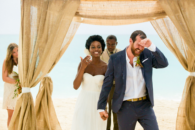 Beautiful Beach Wedding in The Turks & Caicos Islands