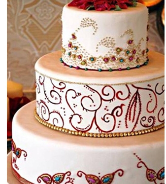 Indian Style Wedding Cakes!