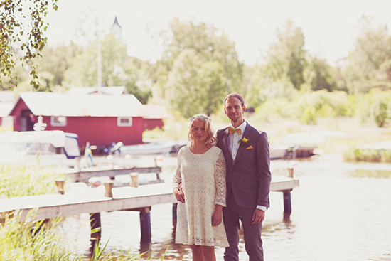 Johanna and Urbans Relaxed Swedish Wedding