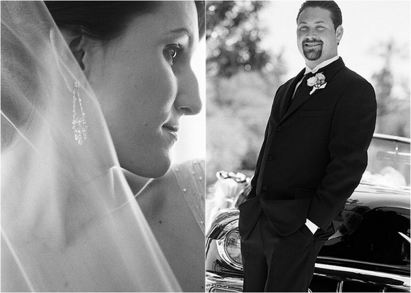 Real Wedding Wednesday: Classic Black and White Italian Inspired Wedding