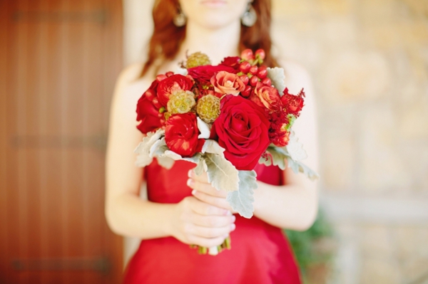 Traditional Red & White Wedding from Korie Lynn Photography