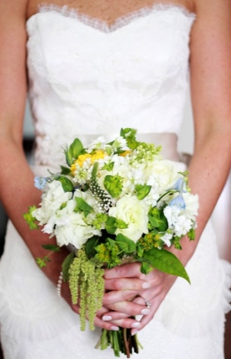 Yellow and Green Southern Vintage Wedding