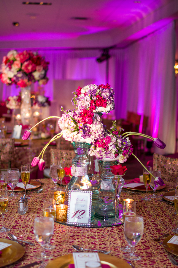 Luxury Nigerian Wedding in Philadelphia with a Hot Pink Color Scheme: Lyndah  Chris