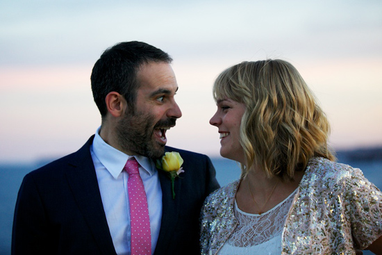 Lara and Sabs Sunset Bondi Beach Wedding
