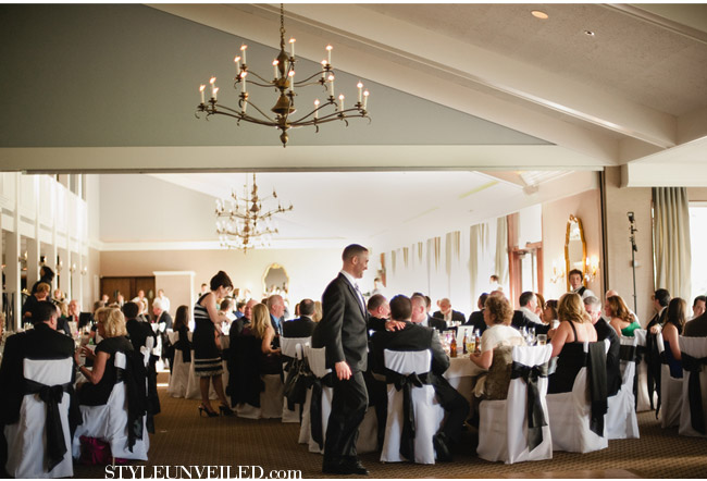 Danielle and Paul's Pink and Black Massachusetts Wedding