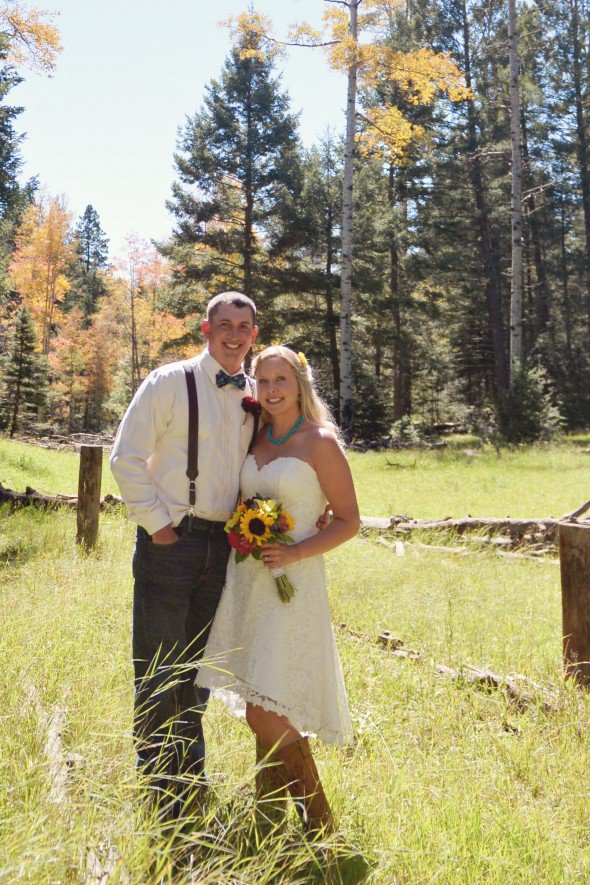 National Forest Wedding: Bri + Ryan