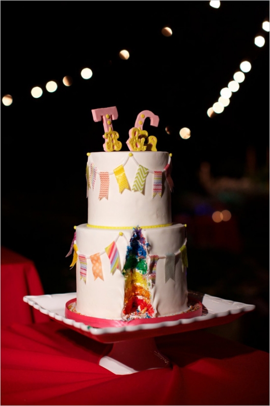 Colorful Country Fair Wedding