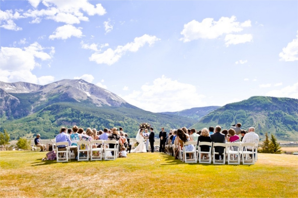 real wedding: mindy + tyler  crested butte, colorado