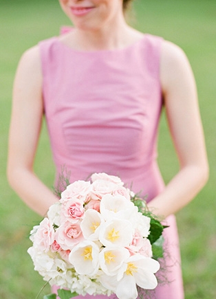 Pink and Green Southern Farm Wedding