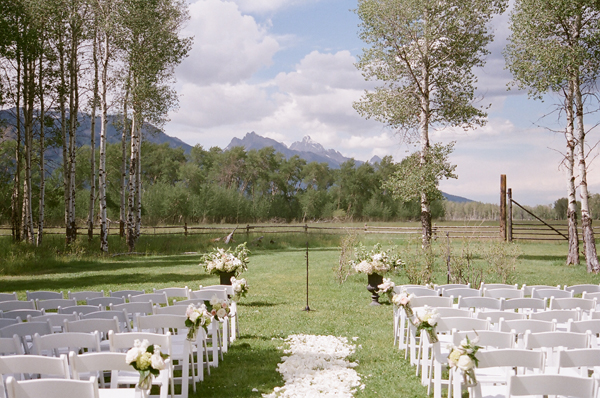 Amanda & Trey | Elegant Outdoor Wedding near Jackson Hole