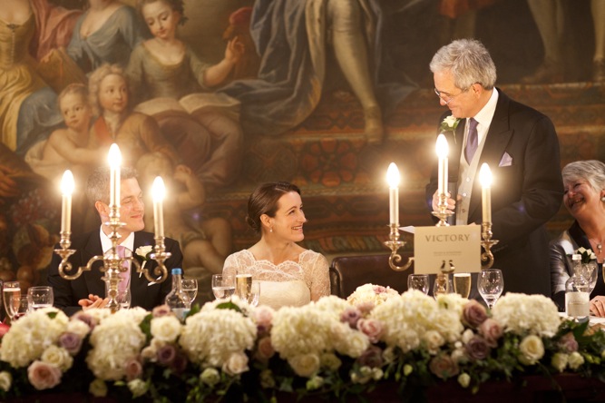 Awe-Inspiring Candlelit Wedding At Londonâ€™s Royal Naval College