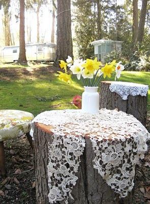 Stumps & Lace: Perfect for a Rustic Chic Wedding