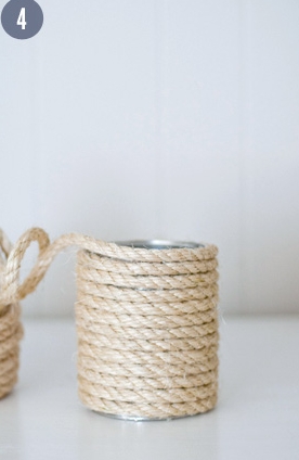 DIY | Nautical Rope Vase