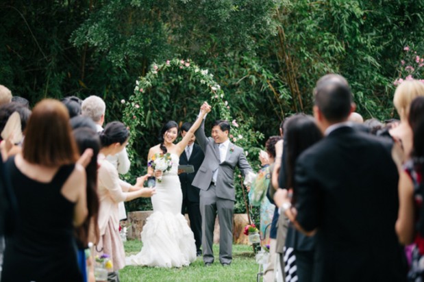 Backyard Houston Wedding by Loft Photographie