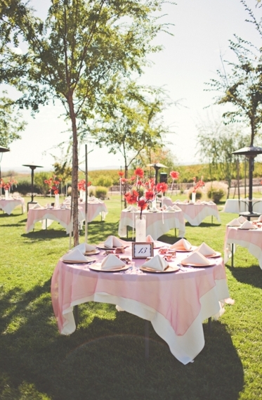 Romantic Coral San Miguel Winery Wedding