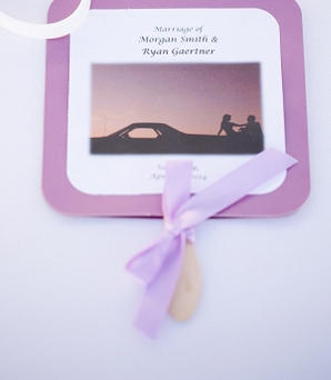 Charming Purple Lilac and Green Arizona Wedding