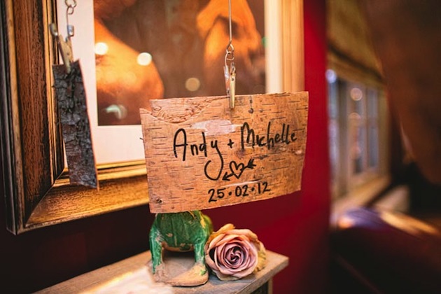 Intimate and Romantic DIY Wedding In An Old English Pub
