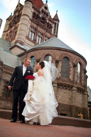 Christmas Wedding at the Fairmont Copley Plaza Hotel in Boston