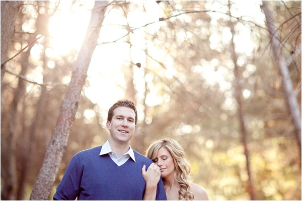 Woodsy Romantic Engagement Session from Stacey Ramsey Photographie