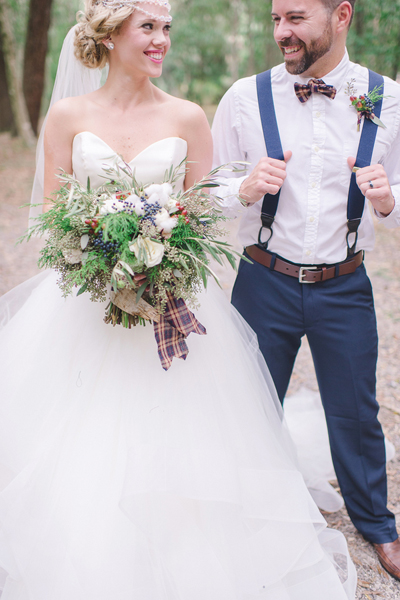 Rustic Winter Wedding Inspiration by Julie Paisley