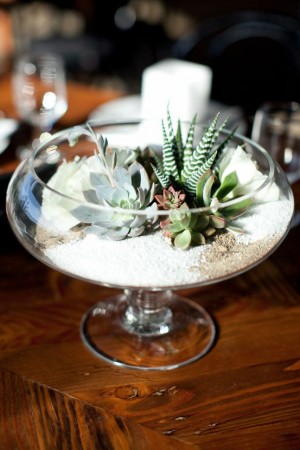 Achieve an Organic Wedding with Succulents