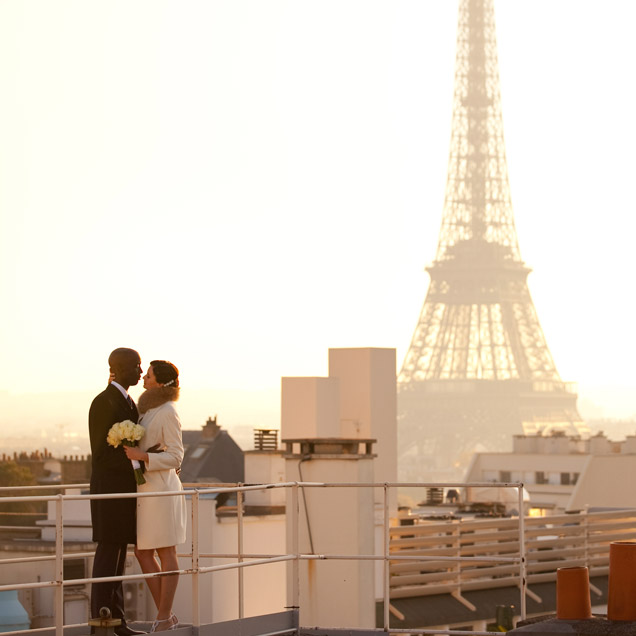 An Intimate Paris Wedding