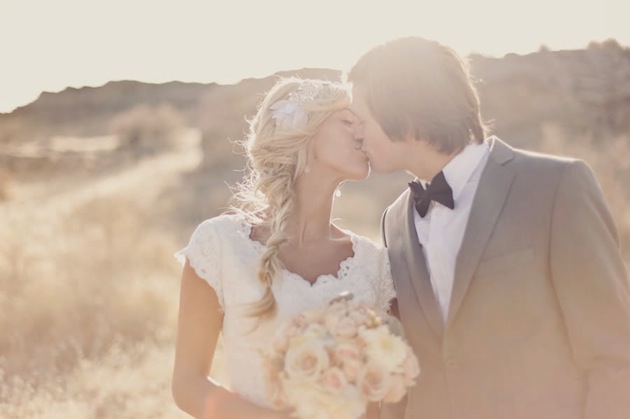 Romantic, Dreamy Bridal Shoot In The Utah Desert
