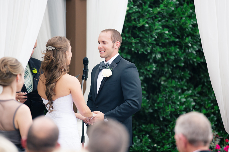 Romantic Gray, Green & White Oklahoma Wedding