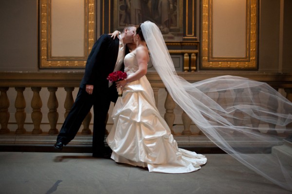 Christmas Wedding at the Fairmont Copley Plaza Hotel in Boston