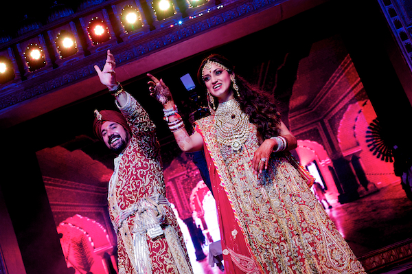 New Delhi, India Indian Wedding Reception by CB Art Photography
