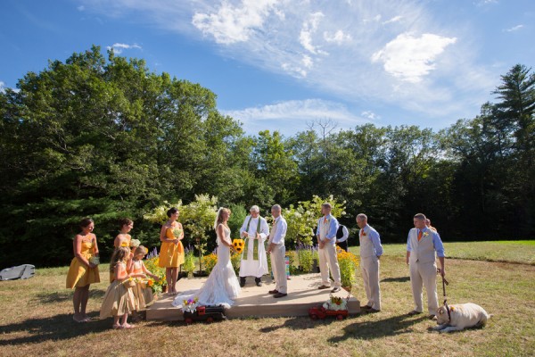 Martha + Ryans Country Wedding in New Hampshire