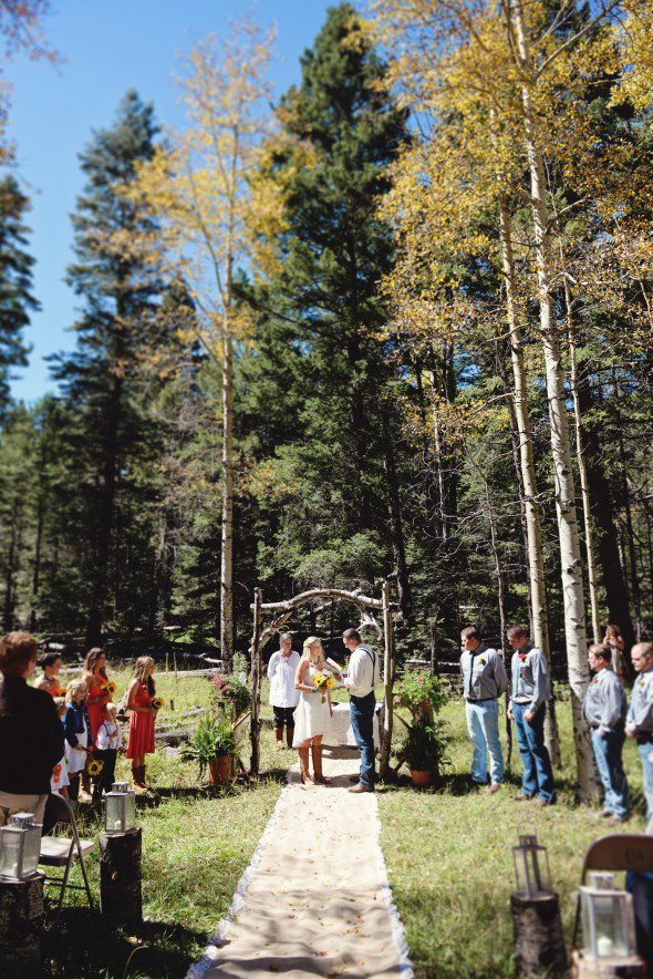 National Forest Wedding: Bri + Ryan