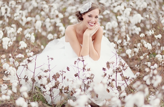 Cotton Field Bridal Session