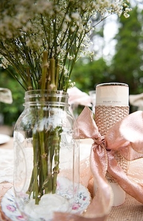 Romantic DIY Fairytale Wedding: Blush Pink Ruffles & Lace Part 2