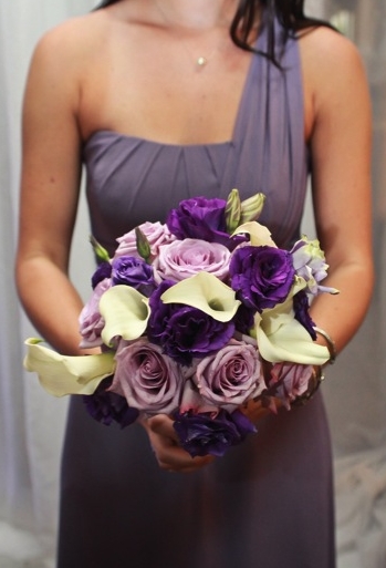 Elegant Lavender Florida Wedding