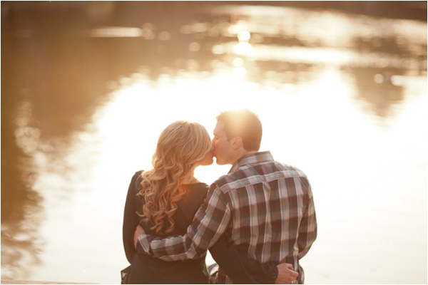 Woodsy Romantic Engagement Session from Stacey Ramsey Photographie