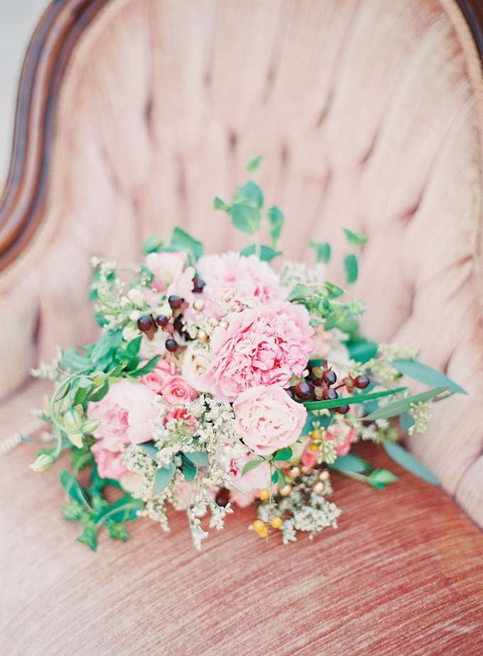 Romantic Pink and Gold Wedding Inspiration