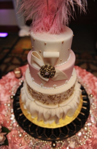 Elegant Pink and Gold Florida Wedding