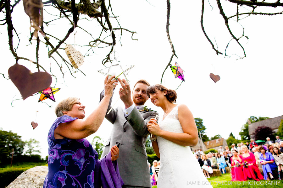 An English 'Country Bumpkin&' Outdoor Wedding