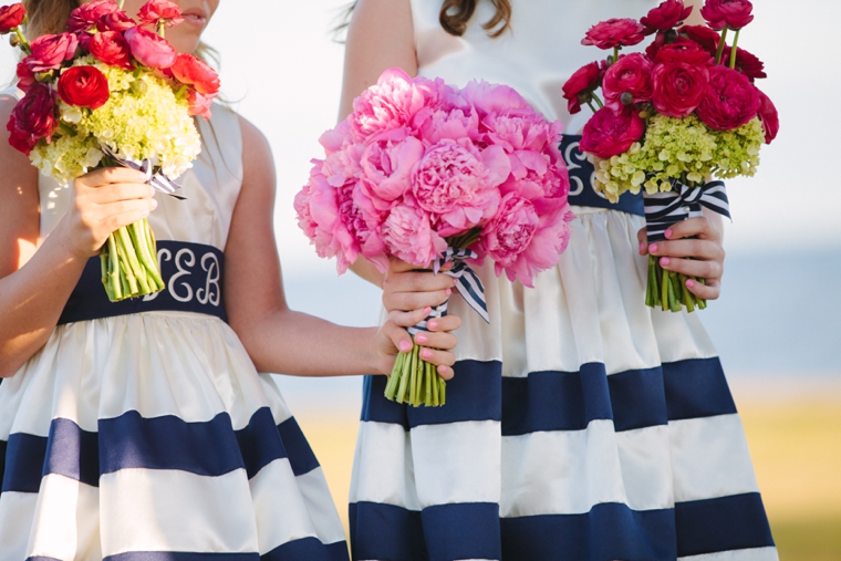 Modern Chic Pink and Navy Wedding