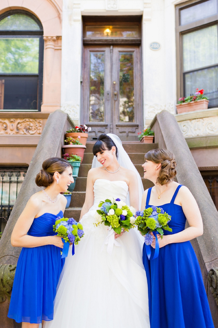 A Blue and Green Literature Themed Wedding