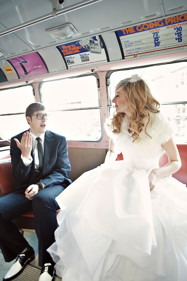 A Classy, Vintage, Music-Inspired, Canadian Wedding