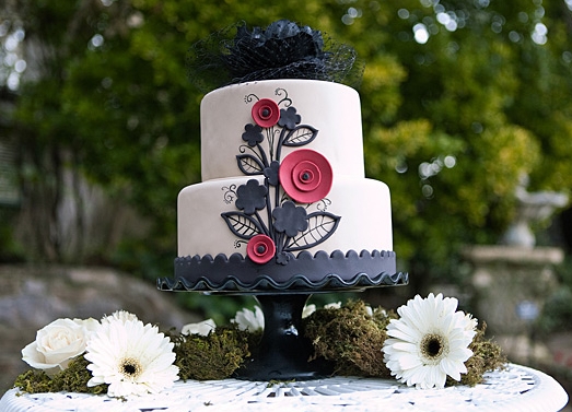Red, Black And White Wedding Ideas