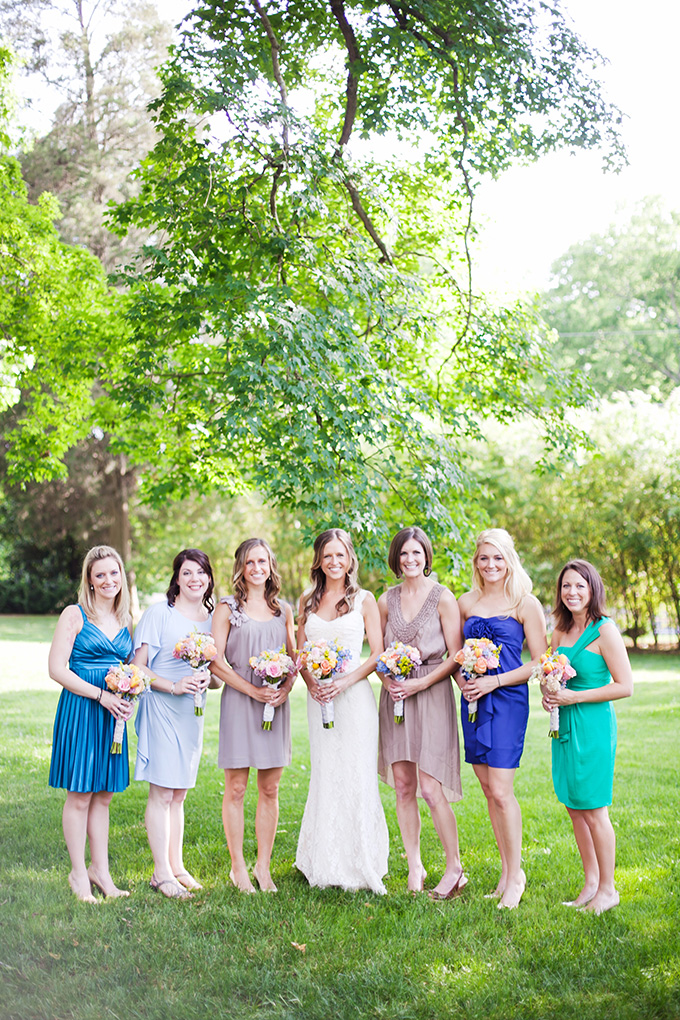 A Colorful Southern Spring Wedding