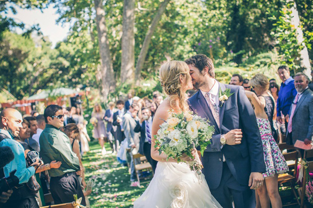 Real Wedding: Santa Barbara Secret Garden Estate Wedding by Tricia Fountaine
