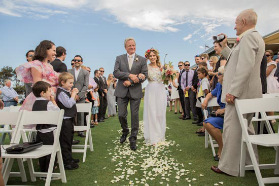 Shari and Nates Beachside Flower Filled Wedding