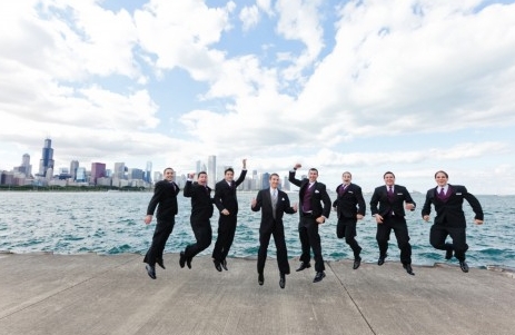 real wedding: lauren + stu  chicago, illinois